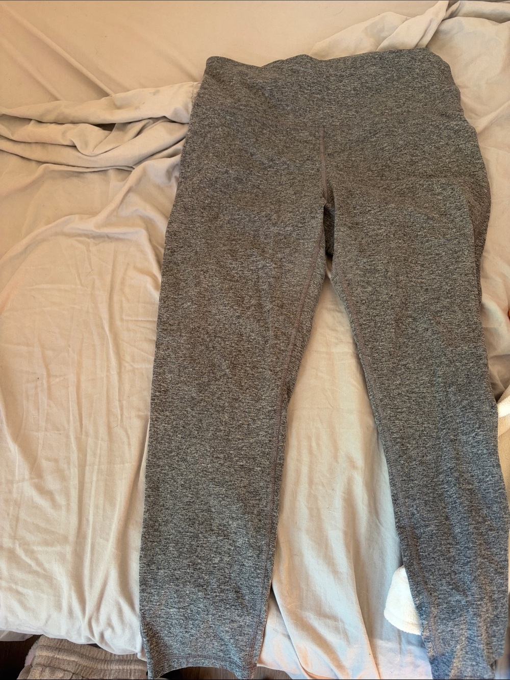 Zobha Heather Gray High-Waist Leggings
